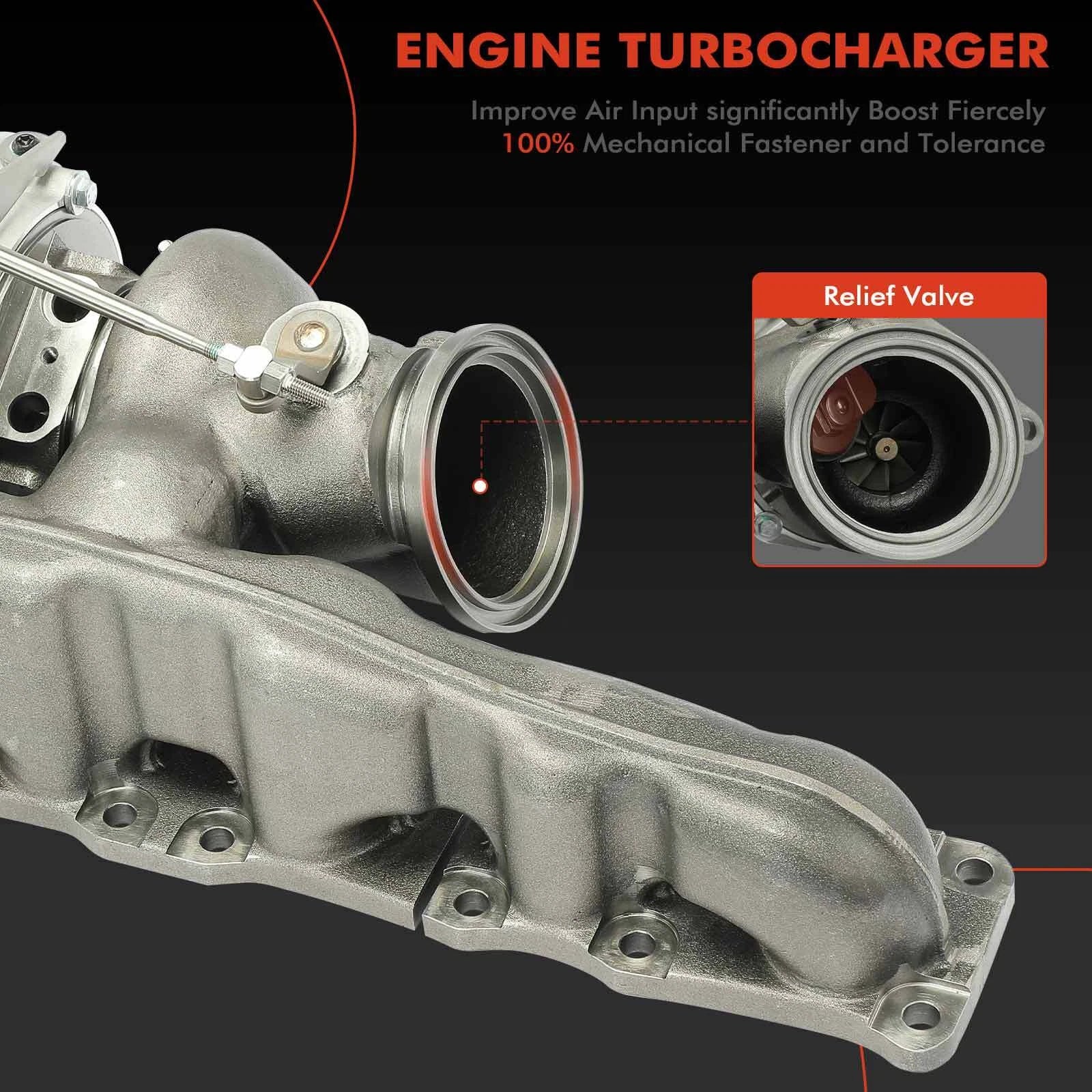 Turbocharger for BMW 535i GT 2010–2015
