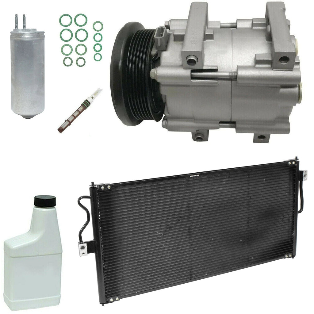 AC Compressor Kit With Condenser for Toyota Hilux (2011–2015)