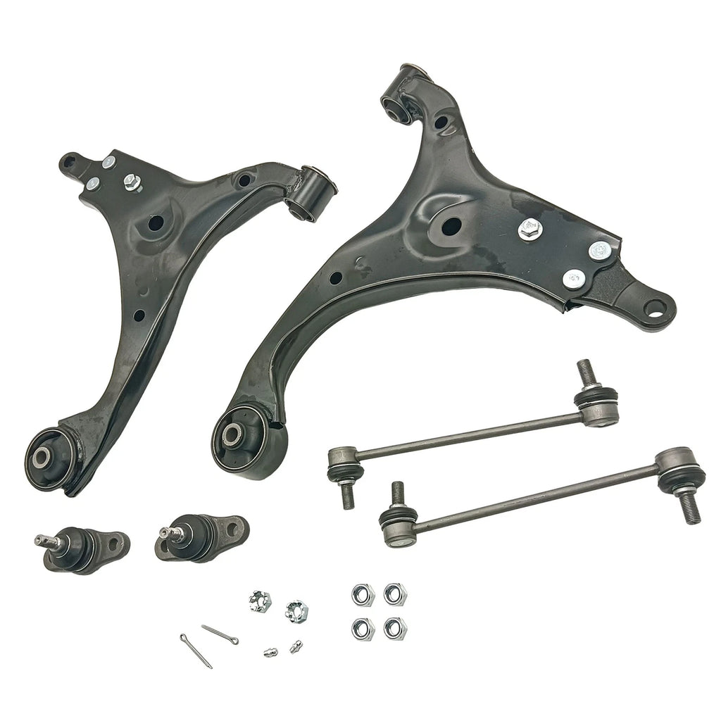 Set of 6 Suspension Control Arms Ball Joints Sway Bars for Hyundai Elantra (2009–2012)