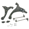 Set of 6 Suspension Control Arms Ball Joints Sway Bars for Hyundai Elantra (2009–2012)