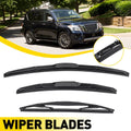 Set of 2 Windshield Wiper Blades for Nissan Armada (2017–2022) 14" 19"