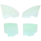 Set of 4 Door Glasses for Chevy (Front & Rear, Left & Right)