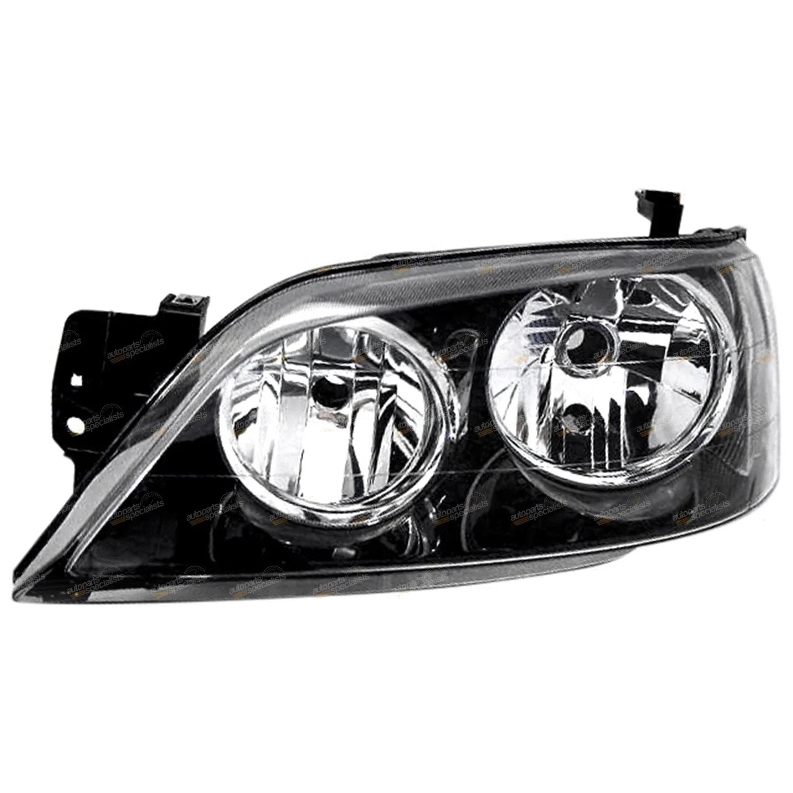LH Headlight BLACK for Ford BA BF Falcon Fairmont (2002-2006)
