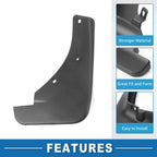 Set of 2 Front & Rear Mud Flap Splash Guards for Nissan Kicks P15 (2016–2023)