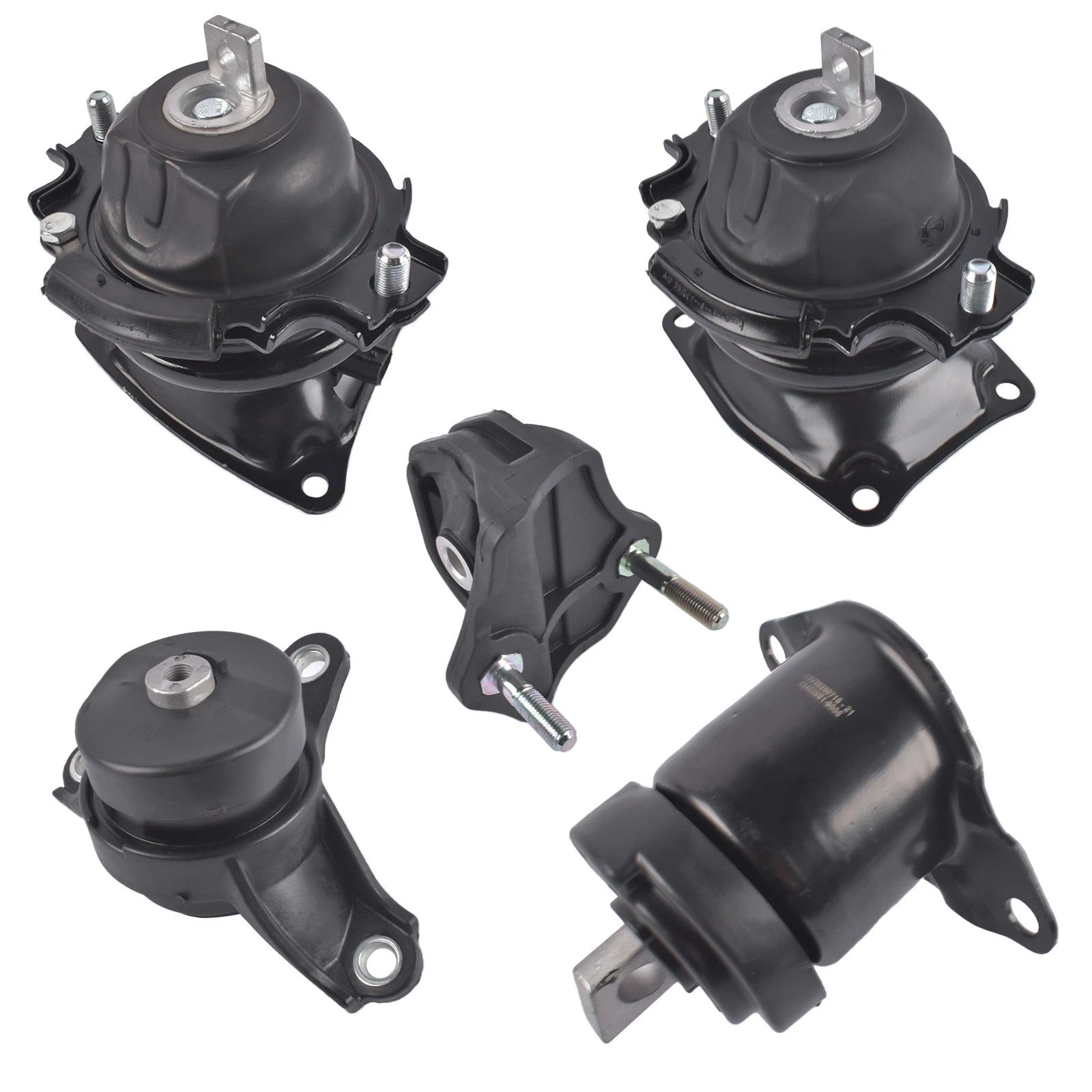 Set of 5 Engine Motor & Transmission Mounts for Honda Accord (2008–2012)