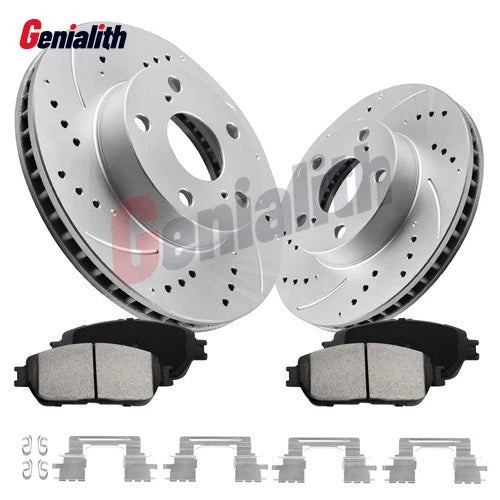 275mm Front Disc Rotor Brake Ceramic Pad for Toyota Tacoma (2005–2015)