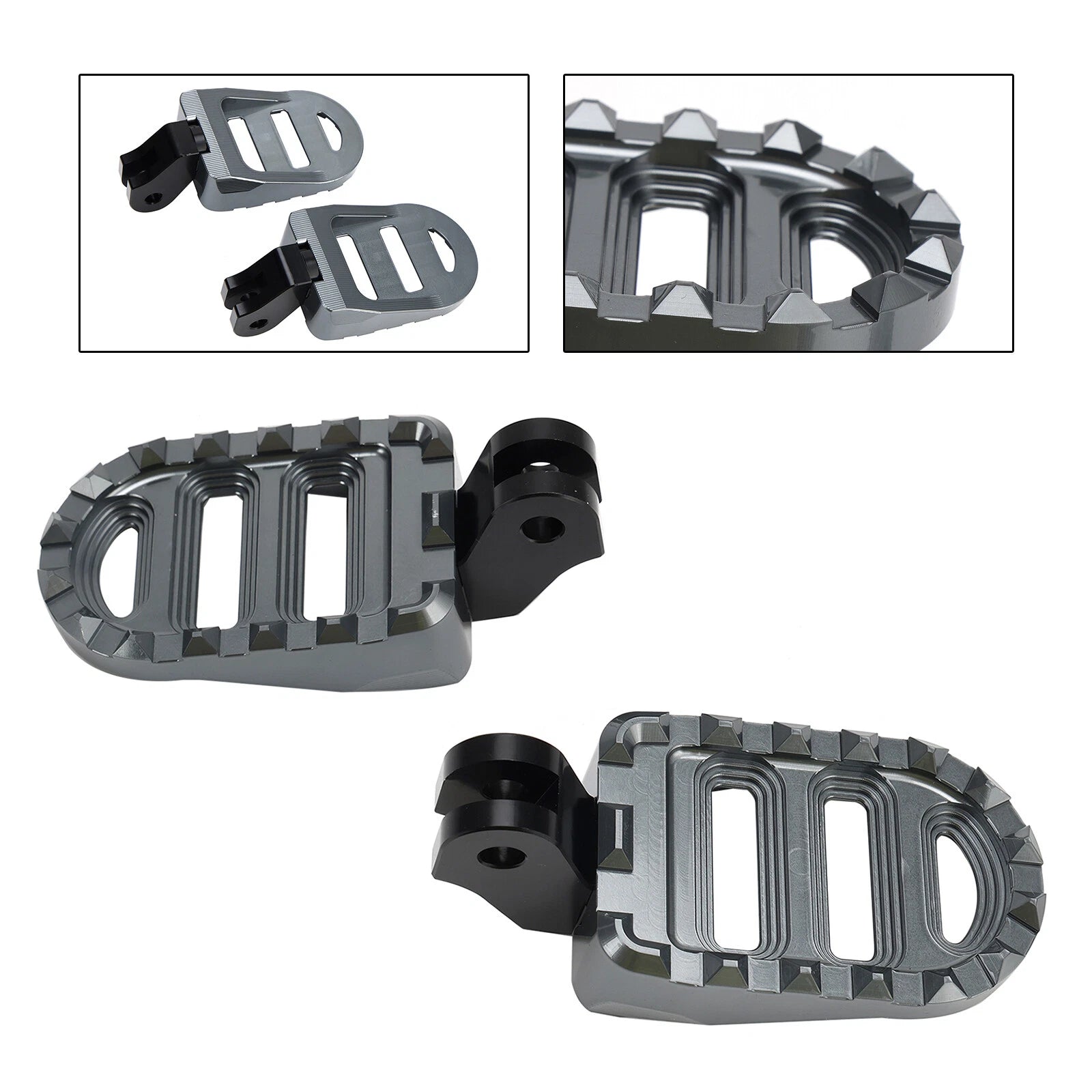 Front Footrests Foot Pegs for Bonneville T100 T120 (2016–2022)