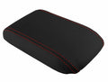 Console Lid Pull Over Cover Leather for Honda Prelude (1997–2001) Red Stitch