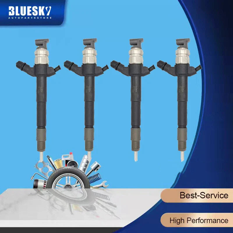4 x NEW Injectors for Mitsubishi Pajero 3.2L 4M41 (DPF) (2000-2006)