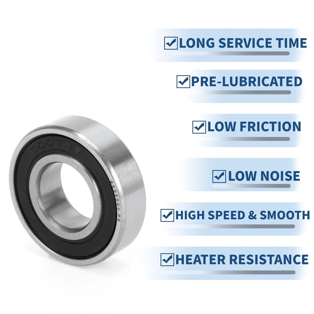 1 Pc 6002DDU Deep Groove Ball Bearing for Scooter Skateboard (15x32x9mm)