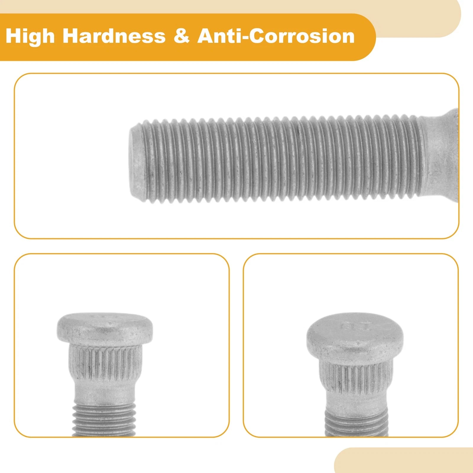M14x1.5 Wheel Lug Studs for Ford F150 (2016–2025) - Set of 5