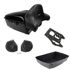 Trunk Mount Speakers Pad Backrest for Harley Touring Road Glide (2014–2026)