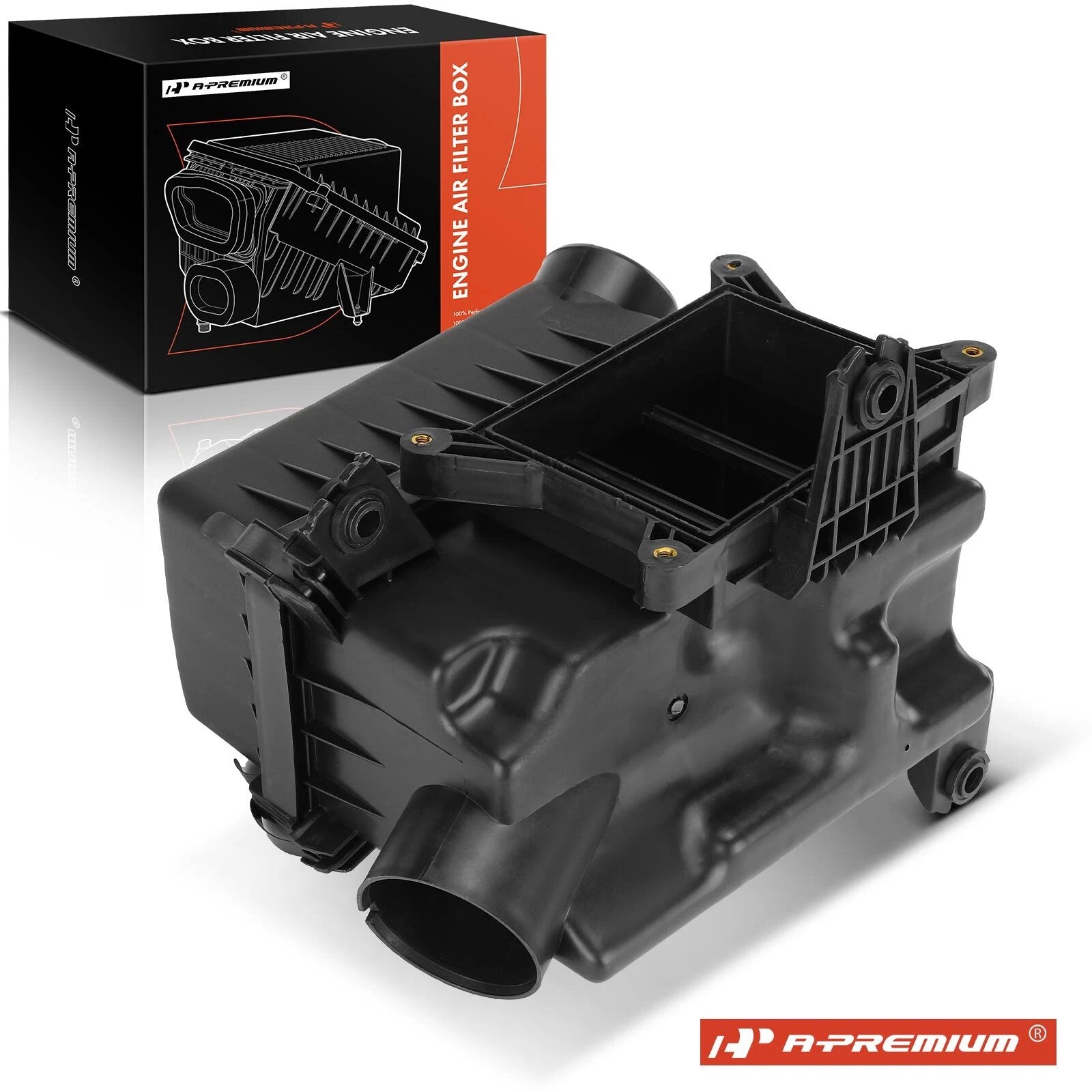 Engine Air Cleaner Filter Box Housing for Hyundai Accent Kia Rio (2006–2017)