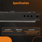 Dual Seat Slider Locking Base Brackets Kit for Universal Racing Seats