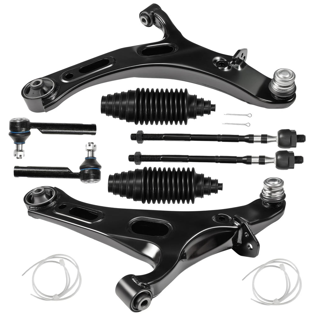 Front Suspension Ball Joints and Tie Rod End for 2010–2014 Subaru Outback