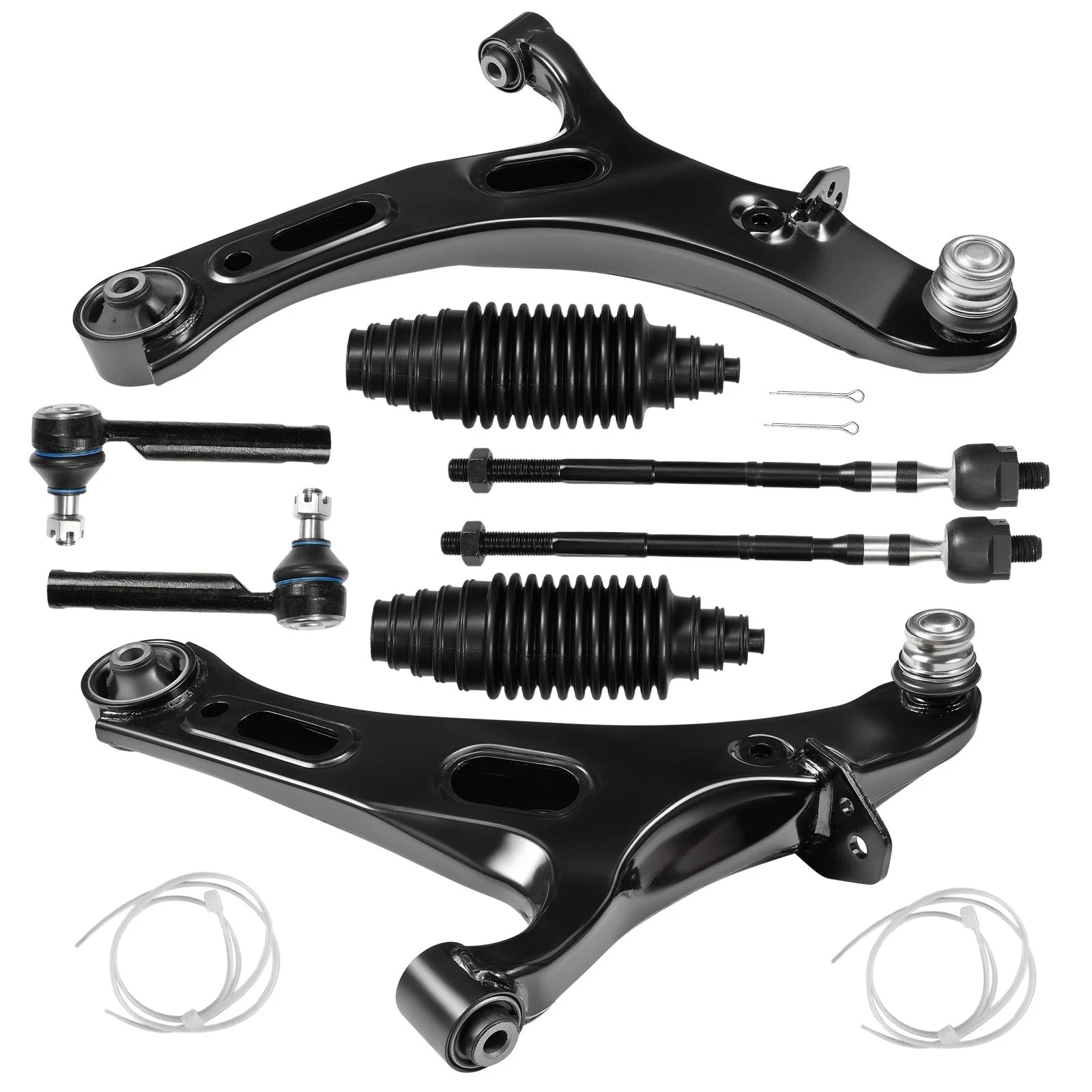 Front Suspension Ball Joints and Tie Rod End for 2010–2014 Subaru Outback