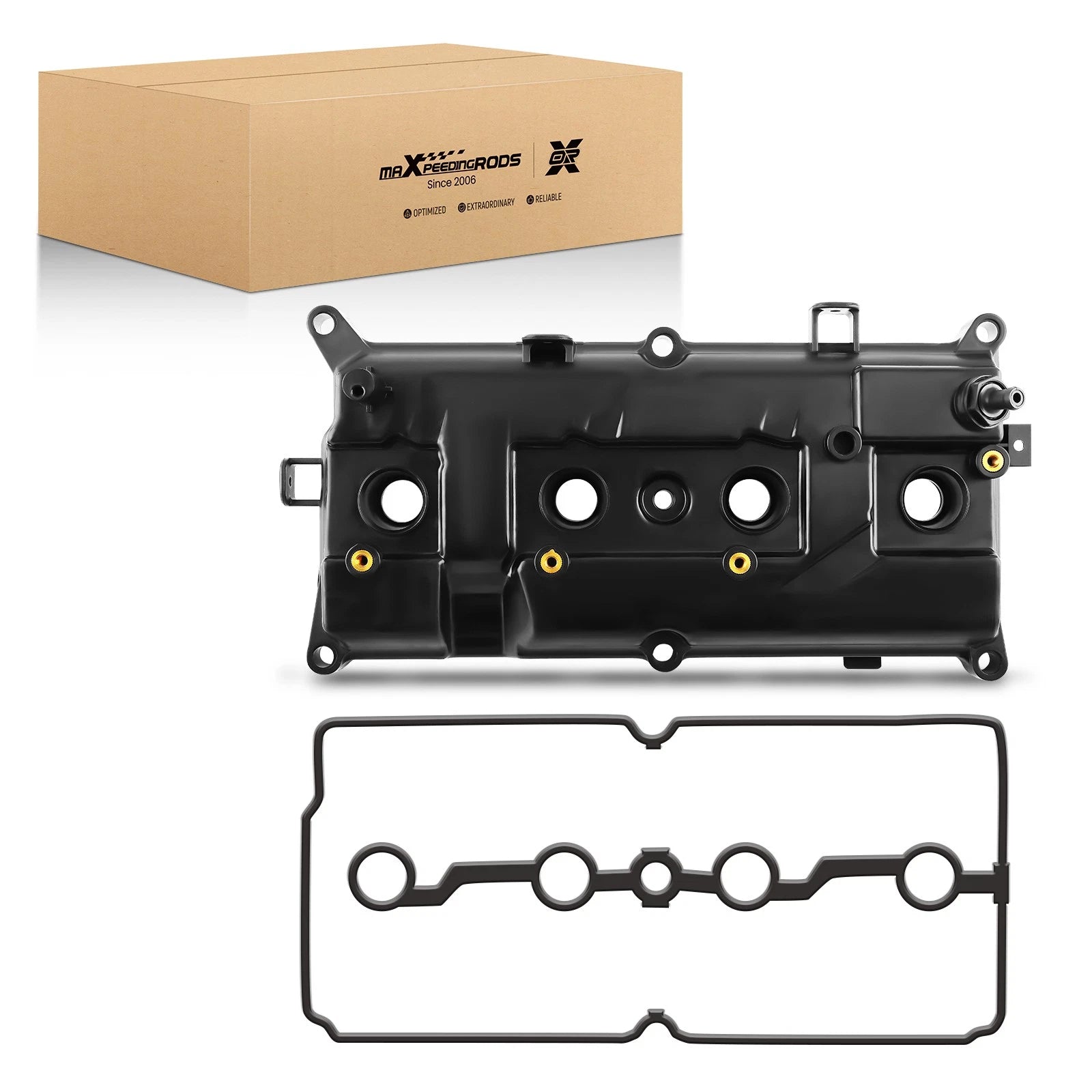 Engine Valve Cover w/ Gasket Kit for Nissan Versa (2007–2012) 13264EM30C