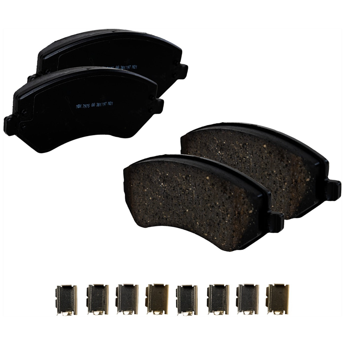 Front Brake Disc Rotors and Pads Kit for Dodge Grand Caravan (2001)