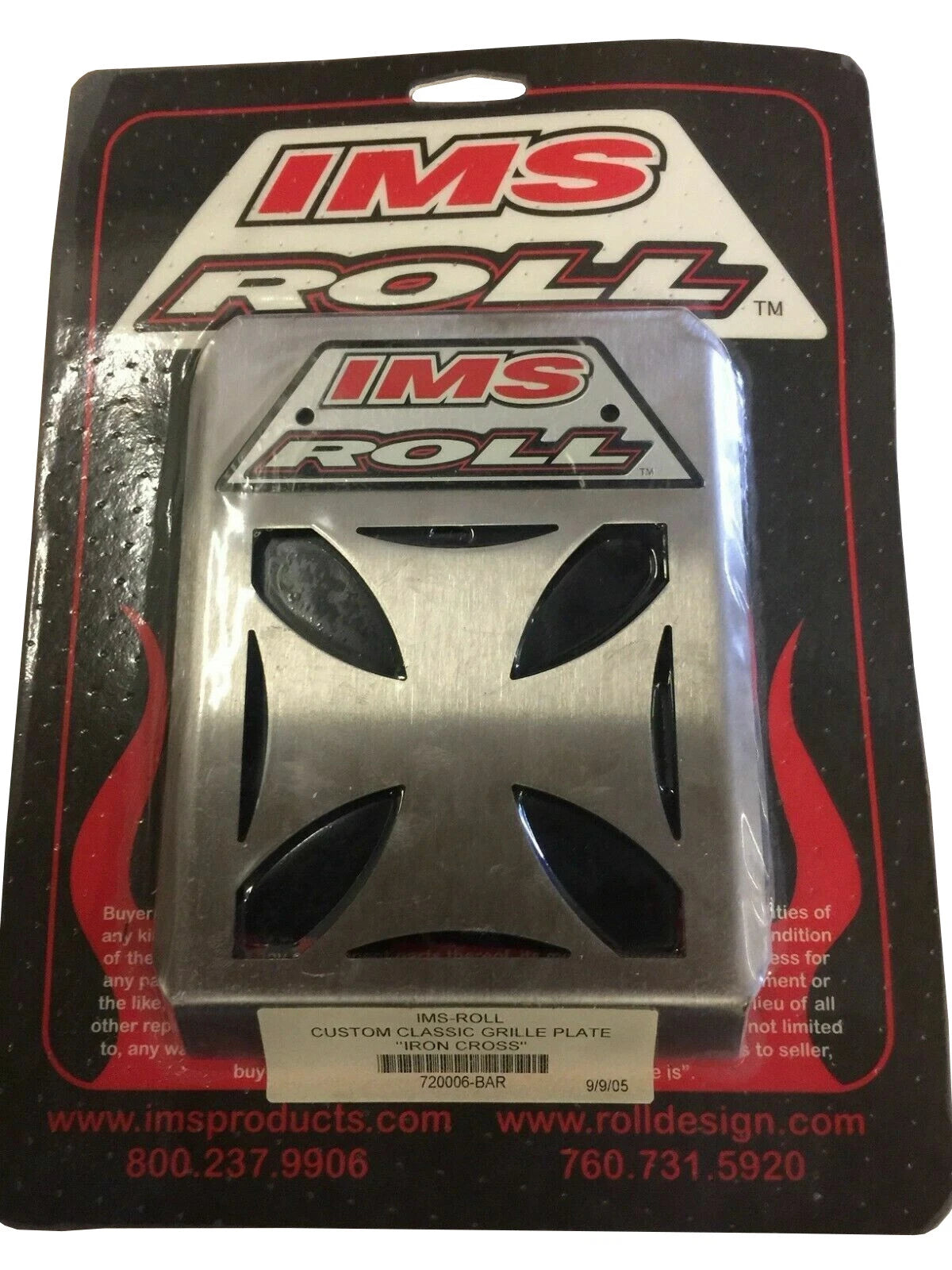 Front Bumper Grille Plate for IMS Roll Design Classic ATV Quad (Custom)