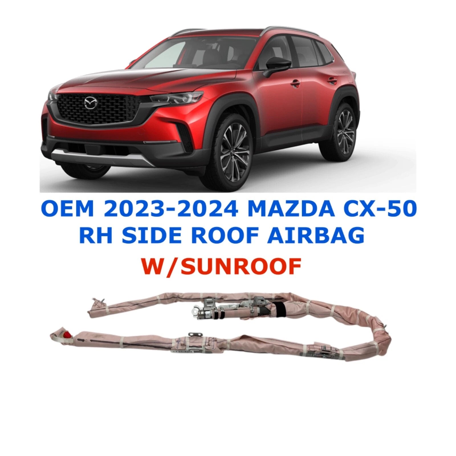 Right Side Roof Airbag for Mazda CX-50 (2023–2024)