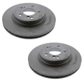 2X Zimmermann Rear Vented Disc Brake Rotors 300mm for Mercedes R129 (1989–2002)