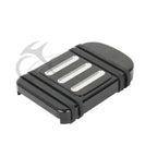 CNC Black Brake Pedal Pad Cover for Harley Dyna (2012–2016) Softail FXST (1986–2017)