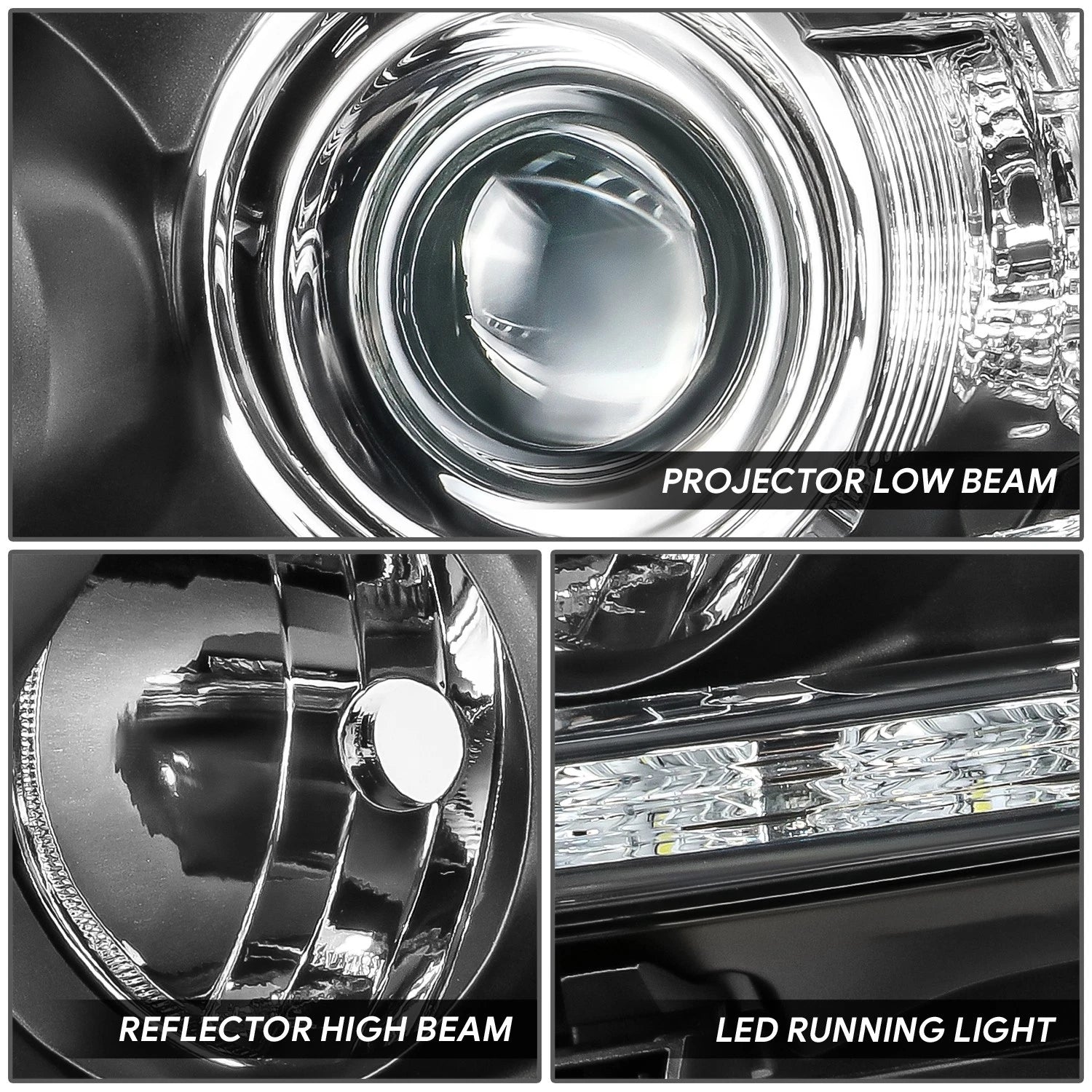 Driver Side LED DRL Projector Headlight for Lexus RX350/RX450H (2013–2015)