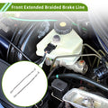 2X Front Extended Brake Line Hose Kit for Nissan Patrol GQ Y60 (1988–1997)