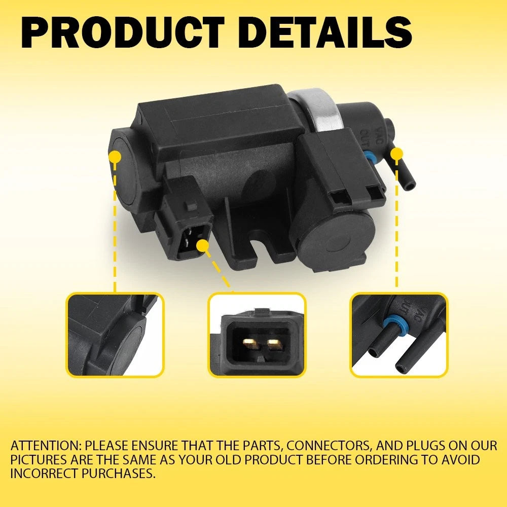 Turbocharger Boost Solenoid Valve for BMW S63 N20 N55 (2011–2020)