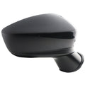 Replacement Black Gloss Passenger Power Door Mirror w/Heated Glass w/Turn Signal