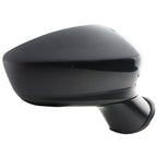 Replacement Black Gloss Passenger Power Door Mirror w/Heated Glass w/Turn Signal
