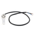 LED Switch ON/OFF Handlebar Mount Push Button Headlight for Motorcycle