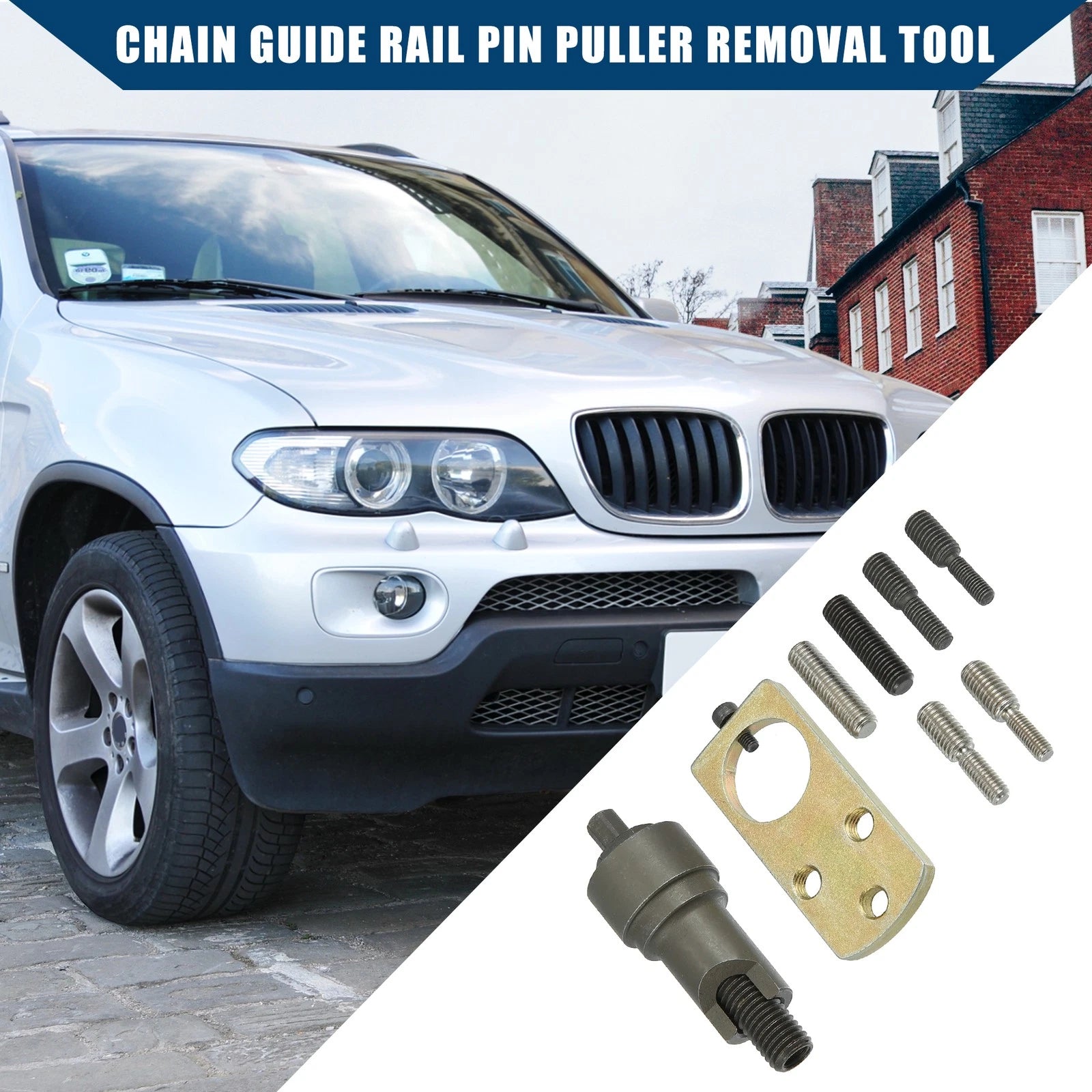 Chain Guide Rail Pin Puller Remover Tools for Mercedes Benz M102 M110 (Set of 1)