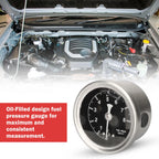 Adjustable Fuel Pressure Regulator Kit with Oil Gauge for Universal Fit (0-160 PSI)