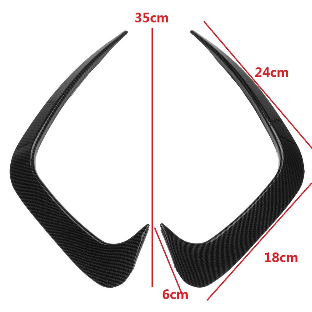 Carbon Look Rear Bumper Spoiler Air Vent Cover Trim for BMW G20 G28 (2019–2020)