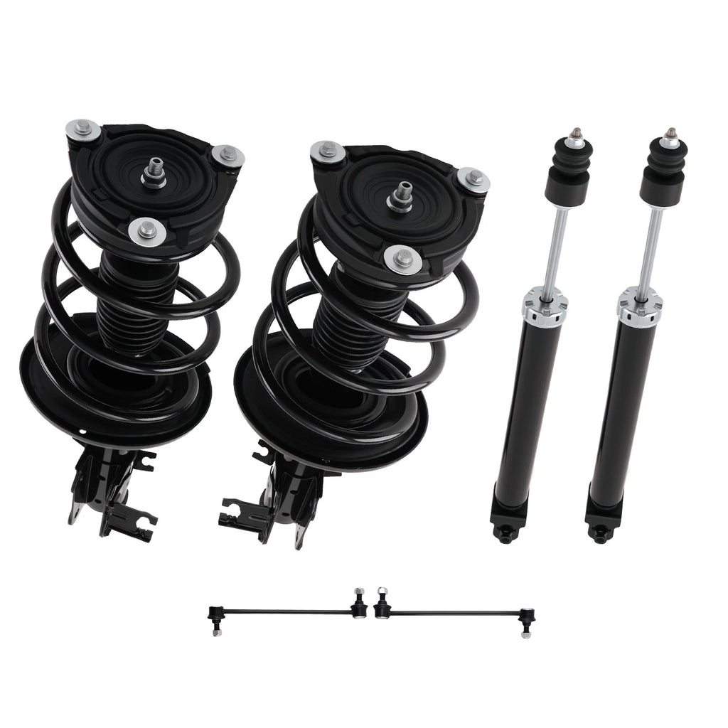 Front & Rear Shocks Struts Assembly w/ Sway Bar Link for Nissan Altima (2013–2018)