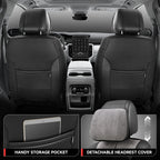 Set of 2 CAAP Driven Voris Series Front Row Seat Covers for Universal Fit