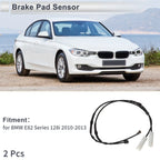 Front/Rear Wheel Brake Pad Wear Sensor for BMW E82 128i