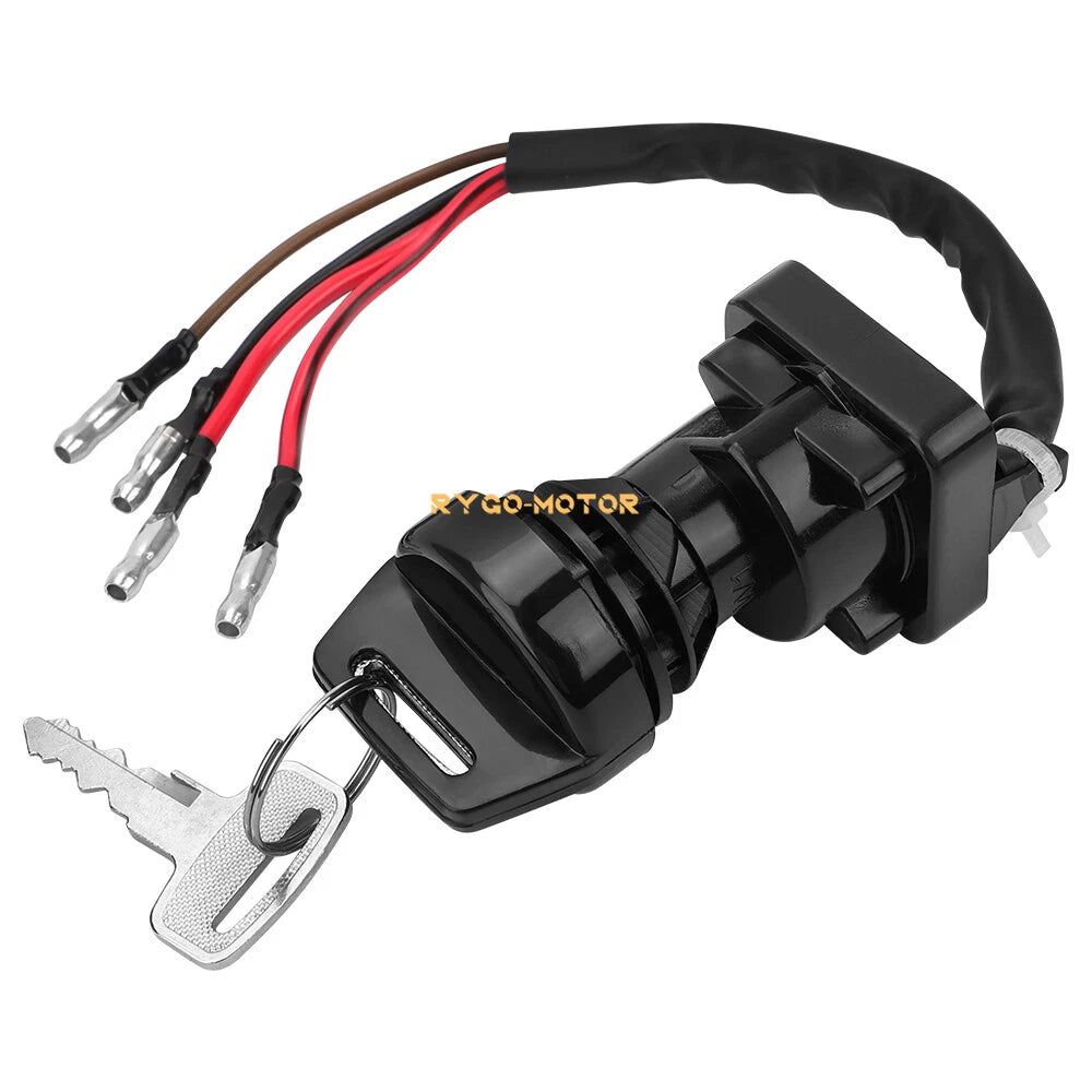 Ignition Key Switch for Polaris Trail Boss 250, Scrambler 250, Cyclone 250X (1985–1988)