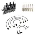 Set of 6 Denso Ignition Coil Wires & NGK Iridium Spark Plugs for B3000 Ranger (1994–2000)