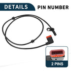 ABS Wheel Speed Sensor Set of 2 for Mercedes C63 AMG (2012–2015) No.A2075400317