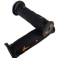 Sport Dirt Bike Rubber Hand Grips for Yamaha (7/8" Left, 1" Right)