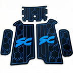 Custom Eva Foam Non-slip Traction Mats for Kawasaki SC (1991)