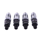 Set of 4 Fuel Injectors for Mitsubishi S4S S6S S4Q2 (32C61-06000)