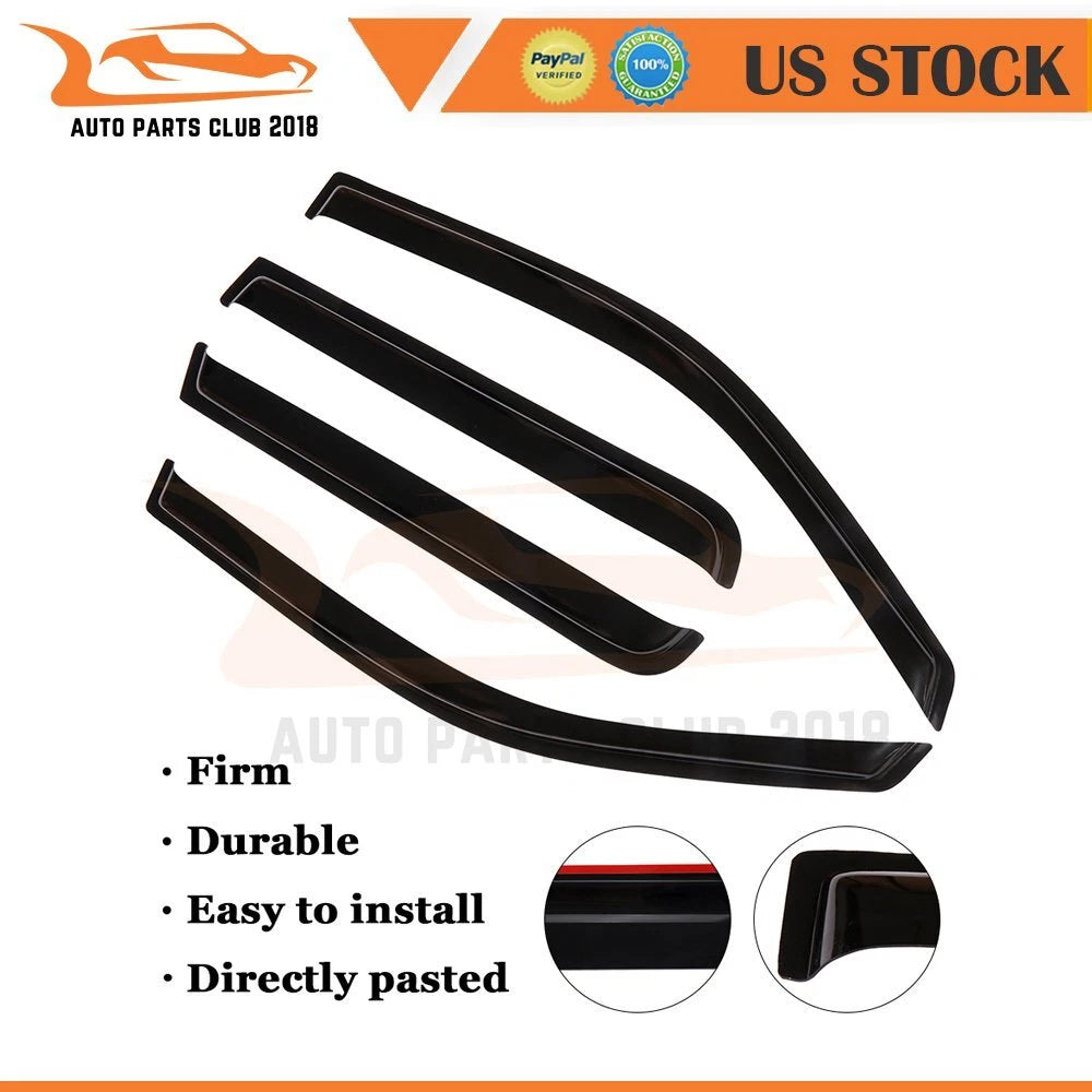 In-Channel Window Visors for Ford F150 (2004–2008)