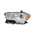 Replacement Driver Side Halogen Headlight Assembly w/o LED Daytime Running Lamp