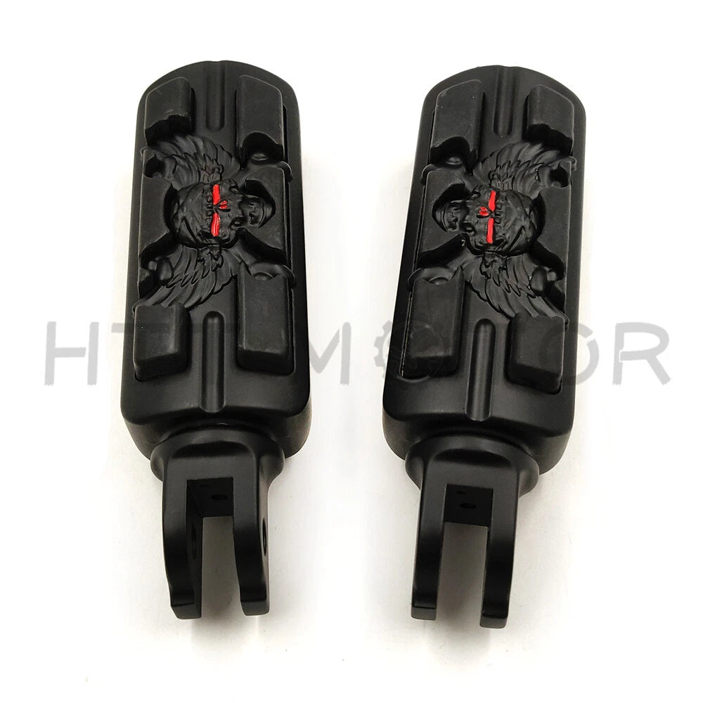 Footpegs for Harley Breakout FXBR (2018–2019) - Pirate Skull Design