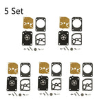 Set of 5 Chainsaw Carburetor Rebuild Kits for Stihl TS410 TS420 (ZAMA RB-151)