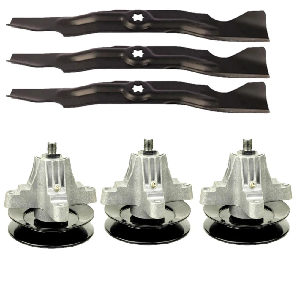 Spindle and Blade Kit 618-04825, 742-04053 for Cub Cadet, MTD