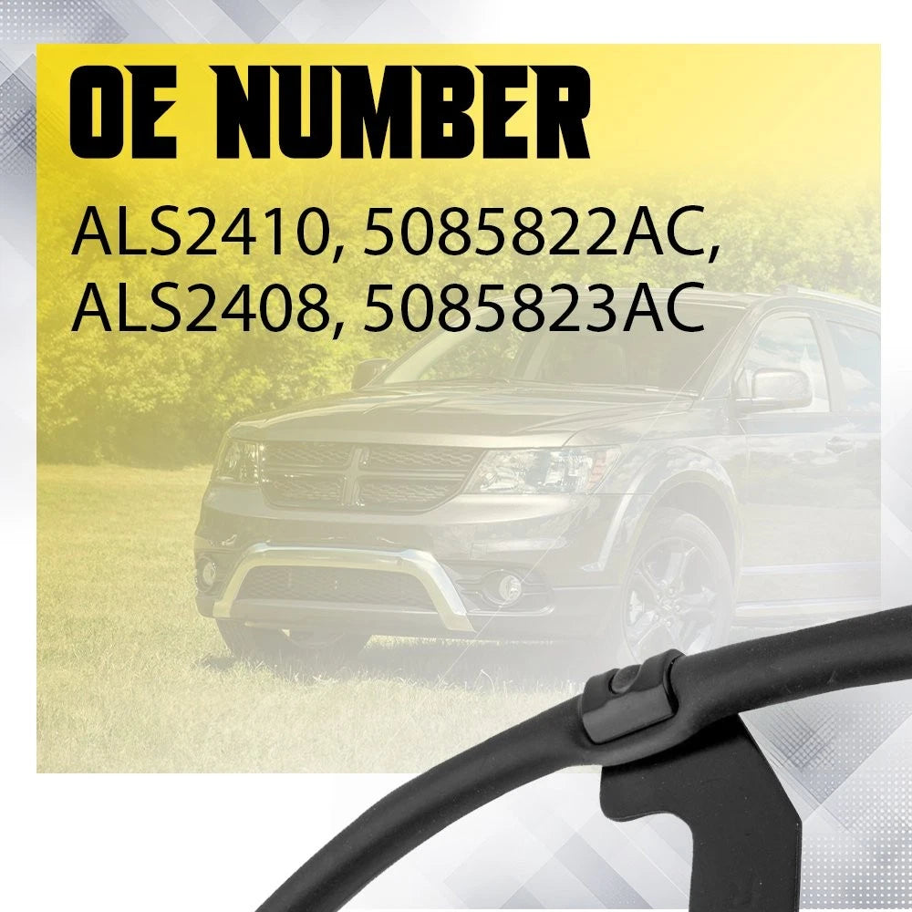2X ABS Wheel Speed Sensor for Dodge Journey (2011–2020) Front Right & Left